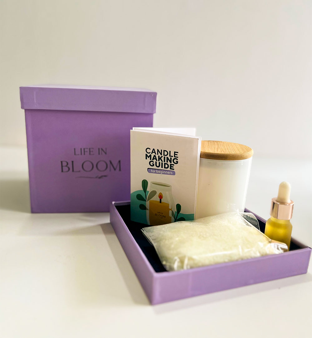 CANDLE MAKING KIT - LIFE IN BLOOM