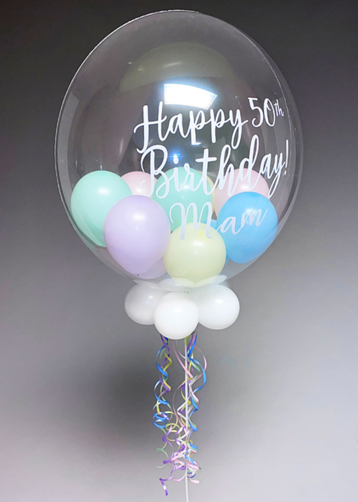 Bubble balloon large (36 inch) - LIFE IN BLOOM