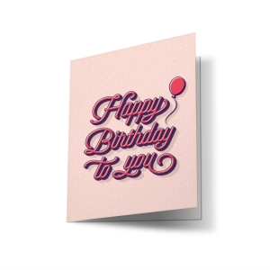 greeting card, Birthday card