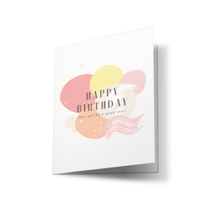 greeting card, Birthday card