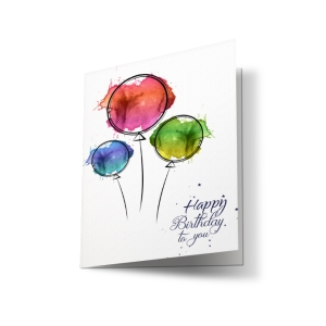 greeting card, Birthday card