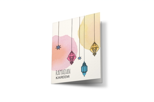 greeting card, Ramadan card