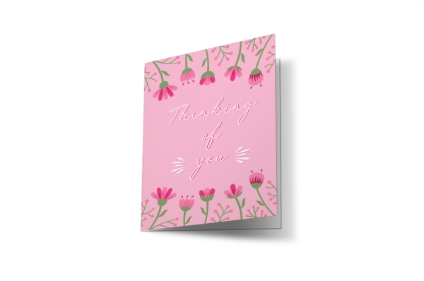 greeting card, Thinking of you card