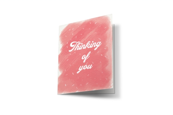 greeting card, Thinking of you card