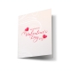 valentine card, Greeting card